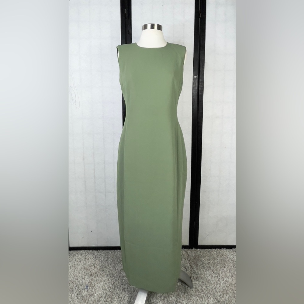 J. Crew Olive Green Maxi Dress